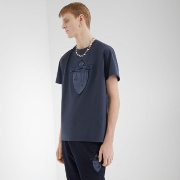 펜디 남성 라운드 반팔 티셔츠 - Fendi Mens Round Tshirt 