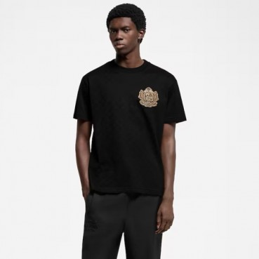 루이비통 남성 라운드 반팔 티셔츠 - Louis vuitton Mens Round Tshirt 