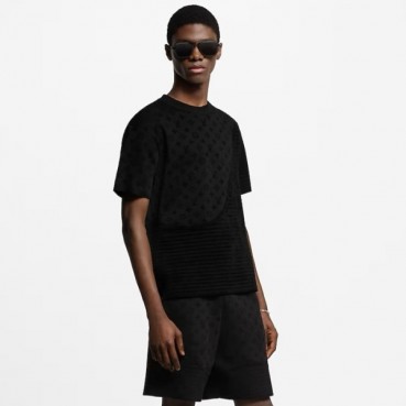 루이비통 남성 라운드 반팔 티셔츠 - Louis vuitton Mens Round Tshirt 