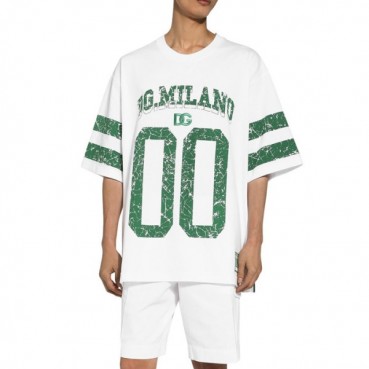 돌체앤가바나 남성 반팔 티셔츠 - Dolce&Gabbana Mens Round Tshirt 