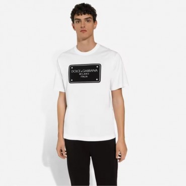 돌체앤가바나 남성 반팔 티셔츠 - Dolce&Gabbana Mens Round Tshirt 