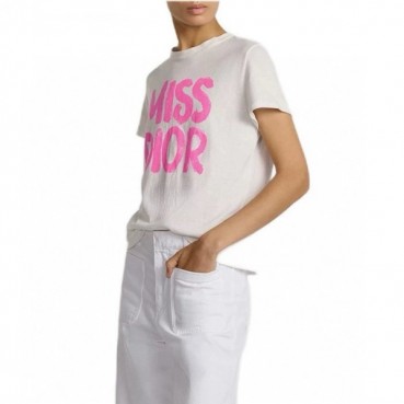 디올 여성 라운드 티셔츠 - Dior Womens Round Tshirt 