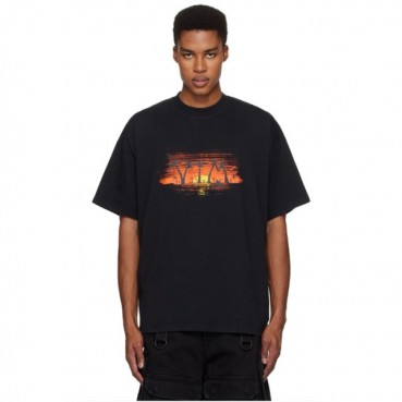 베트멍 남/녀 라운드 반팔 티셔츠 - Vetements Unisex Oversize Tshirt 