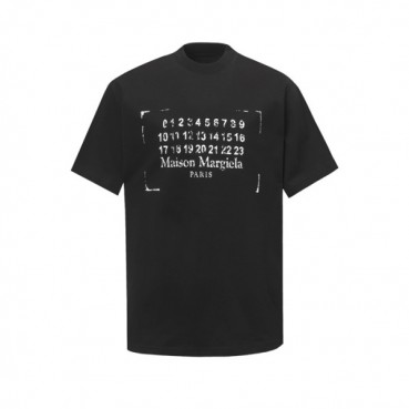 메종 마르지엘라 남성 라운드 반팔 티셔츠 - Maison Margiela Mens Round Tshirt 