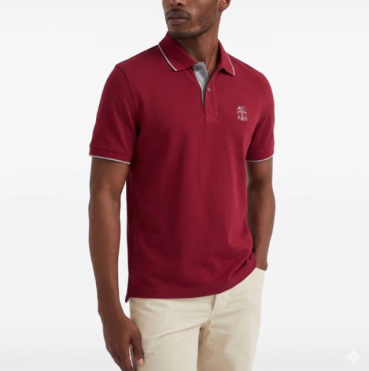 브루넬로쿠치넬리 남성 폴로 티셔츠 - Brunello Cucinelli Mens Polo Tshirt 