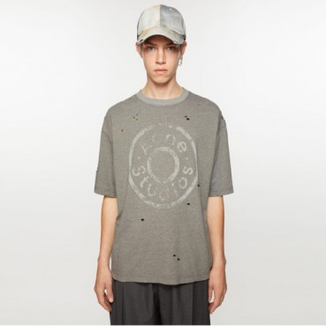 아크네 남/녀 라운드 반팔티 - Acne Unisex Round Tshirt 