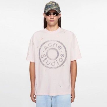 아크네 남/녀 라운드 반팔티 - Acne Unisex Round Tshirt 