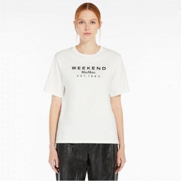 막스마라 여성 크루넥 반팔티 - Maxmara Womens Round Tshirt 