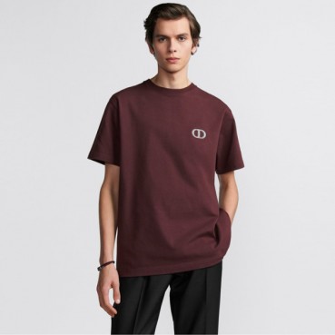 디올 남성 라운드 반팔 티셔츠 - Dior Mens Round Tshirt 
