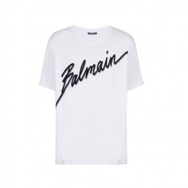 발망 남성 라운드 반팔티 - Balmain Mens Round Tshirt 