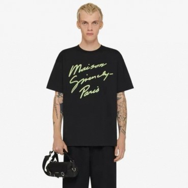 지방시 남성 블랙 반팔티 - Givenchy Mens Black Tshirt 