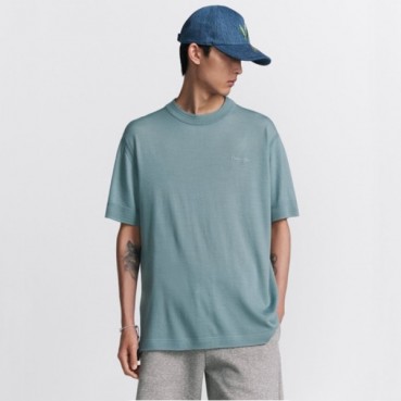 디올 남성 라운드 반팔 티셔츠 - Dior Mens Round Tshirt 
