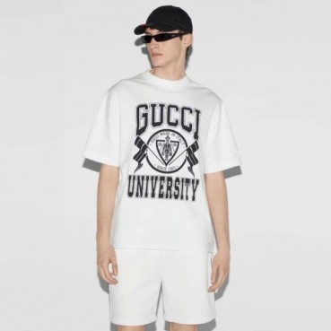 구찌 남성 라운드 반팔티 - Gucci Mens Round Tshirt 