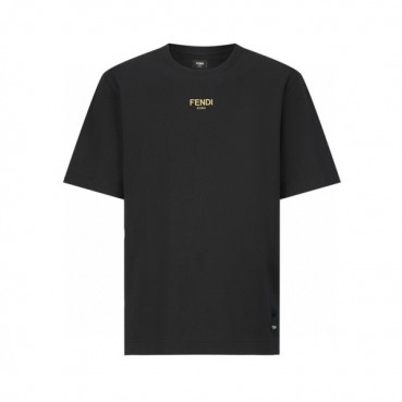 펜디 남성 라운드 반팔 티셔츠 - Fendi Mens Round Tshirt 