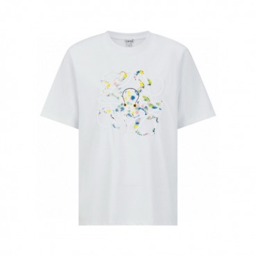 로에베 남성 라운드 반팔티 - Loewe Mens Round Tshirt 