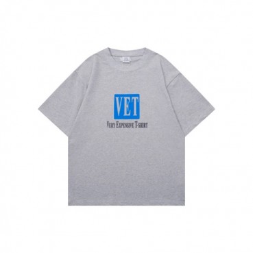 베트멍 남/녀 라운드 반팔 티셔츠 - Vetements Unisex Oversize Tshirt 