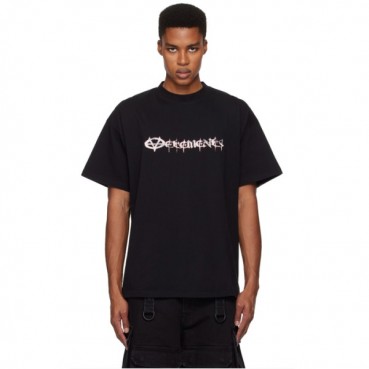 베트멍 남/녀 라운드 반팔 티셔츠 - Vetements Unisex Over Size Tshirt 