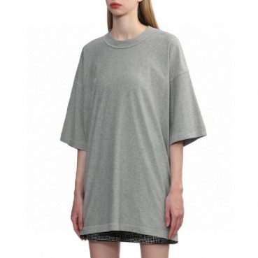 베트멍 여성 라운드 반팔 티셔츠 - Vetements Womens Over Size Tshirt 