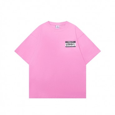 베트멍 남/녀 라운드 반팔 티셔츠 - Vetements Unisex Over Size Tshirt 
