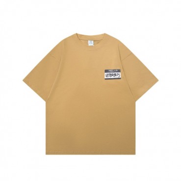 베트멍 남/녀 라운드 반팔 티셔츠 - Vetements Unisex Over Size Tshirt 