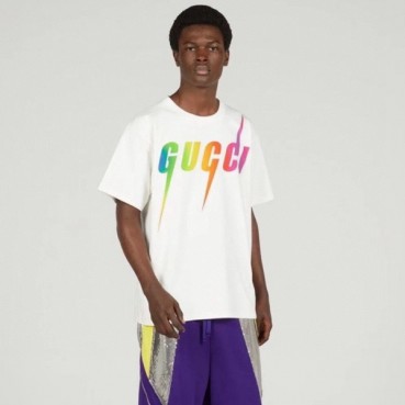 구찌 남성 라운드 반팔티 - Gucci Mens Round Tshirt 