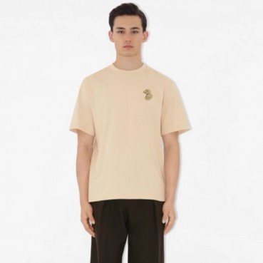 버버리 남성 라운드 반팔 티셔츠 - Burberry Mens Round Tshirt 
