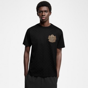 루이비통 남성 라운드 반팔 티셔츠 - Louis vuitton Mens Round Tshirt 