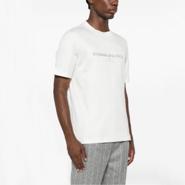 브루넬로쿠치넬리 남성 라운드 티셔츠 - Brunello Cucinelli Mens Round Tshirt 