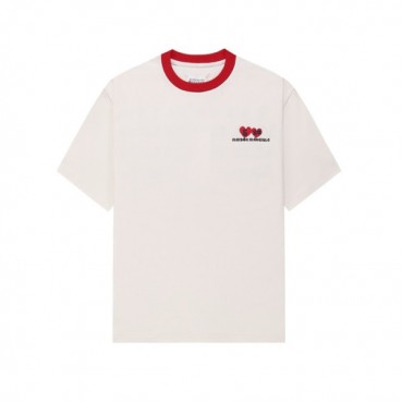 메종 마르지엘라 남성 라운드 반팔 티셔츠 - Maison Margiela Mens Round Tshirt 
