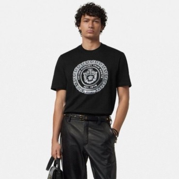 베르사체 남성 반팔 티셔츠 - Versace Mens Round Tshirt 