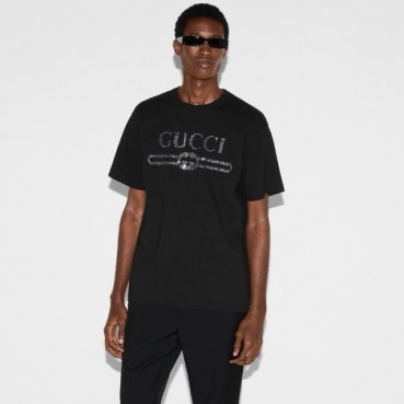 구찌 남성 라운드 반팔티 - Gucci Mens Round Tshirt 