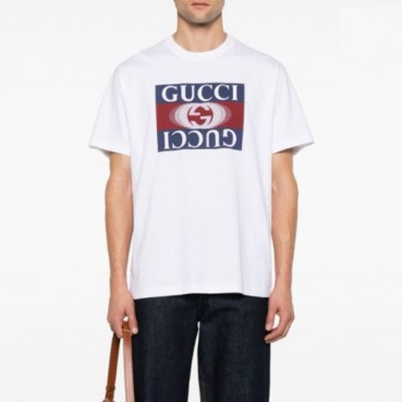 구찌 남성 라운드 반팔티 - Gucci Mens Round Tshirt 