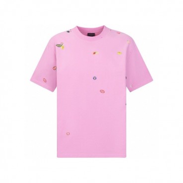 발렌시아가 남성 라운드 반팔 티셔츠 - Balenciaga Mens Round Tshirt 
