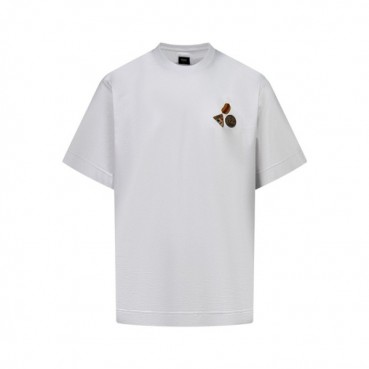 펜디 남성 라운드 반팔 티셔츠 - Fendi Mens Round Tshirt 
