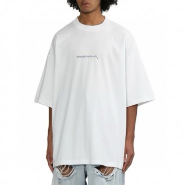 베트멍 남/녀 라운드 반팔 티셔츠 - Vetements Unisex Over Size Tshirts 