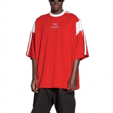 발렌시아가 남성 라운드 반팔 티셔츠 - Balenciaga Mens Round Tshirts 