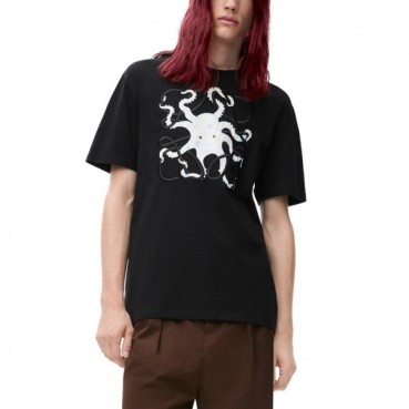 로에베 남성 라운드 반팔티 - Loewe Mens Round Tshirt 