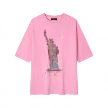 발렌시아가 남성 라운드 반팔 티셔츠 - Balenciaga Mens Round Tshirts 
