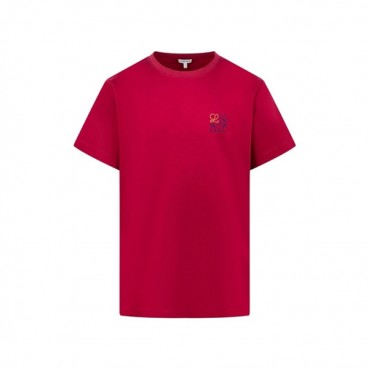 로에베 남성 라운드 반팔티 - Loewe Mens Round Tshirt 