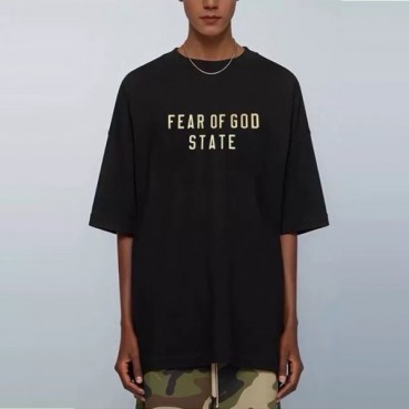 피어오브갓 남성 반팔 티셔츠 - Fear of god Mens Round Tshirts 