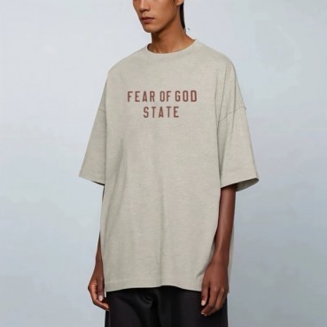 피어오브갓 남성 반팔 티셔츠 - Fear of god Mens Round Tshirts 