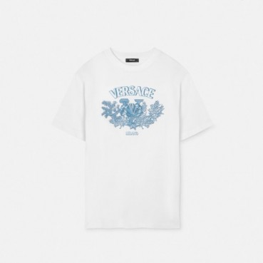 베르사체 남성 반팔 티셔츠 - Versace Mens Round Tshirts 