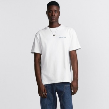 디올 남성 라운드 반팔 티셔츠 - Dior Mens White Tshirts 