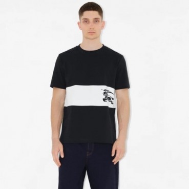 버버리 남성 라운드 반팔 티셔츠 - Burberry Mens Round Tshirts 