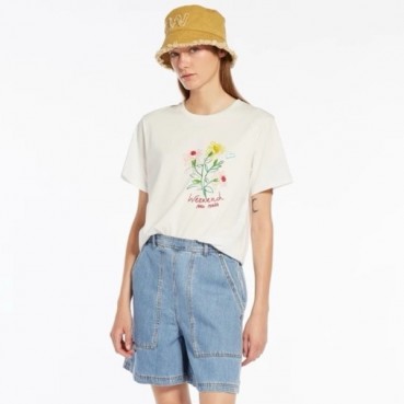 막스마라 여성 크루넥 반팔티 - Maxmara Womens Round Tshirts 