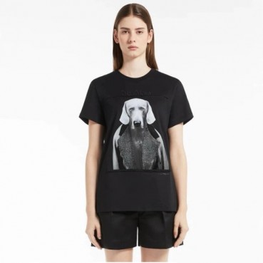 막스마라 여성 크루넥 반팔티 - Maxmara Womens Round Tshirts 