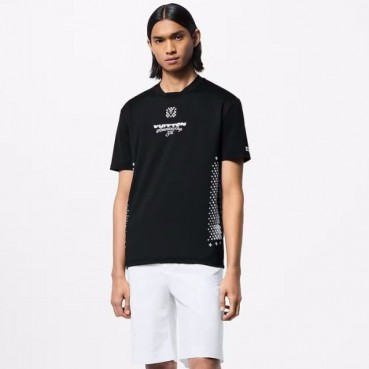 루이비통 남성 라운드 반팔 티셔츠 - Louis vuitton Mens Round Tshirts 