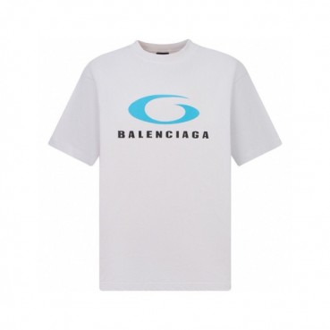 발렌시아가 남성 라운드 반팔 티셔츠 - Balenciaga Mens Round Tshirts 