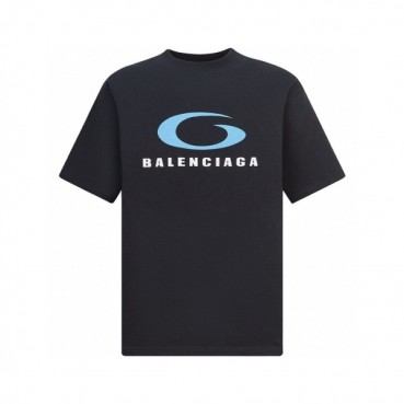 발렌시아가 남성 라운드 반팔 티셔츠 - Balenciaga Mens Round Tshirts 