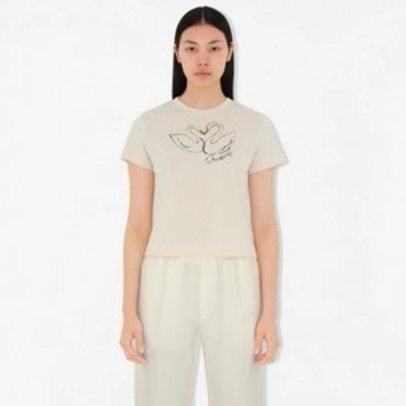 버버리 여성 라운드 반팔티 -  Burberry Womens Round Tshirts 